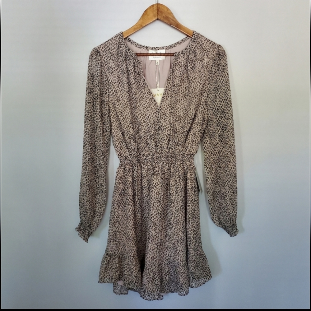 Wayf BFF Leopard Print Mini size S